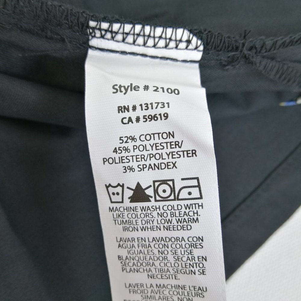 Maevn Blossom Women's Scrub Top 2100-BLK Black - Picture 4 of 9